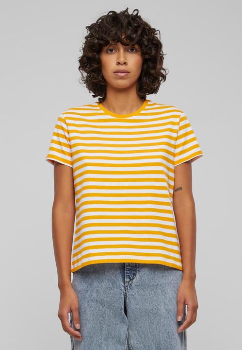 Actual product image Urban Classics Ladies Regular Striped Tee - 142653 (5XL)
