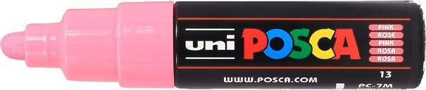 Actual product image Posca Marker PC-7M round tip (Red, 5.50 mm, 1 x)