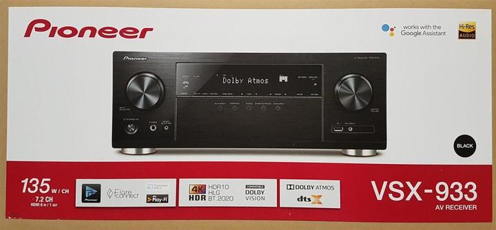 Immagine prodotto Pioneer Vsx-933 (7.2 canali, AM, FM)