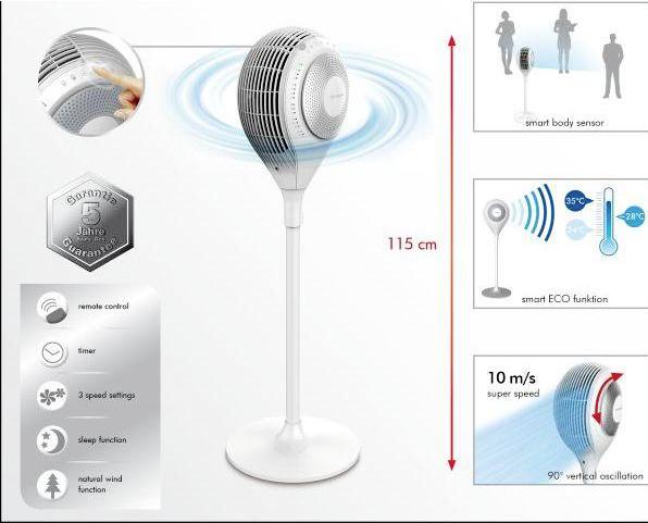 Image du produit Trisa Power Fan (49 dB)