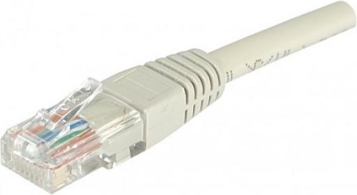 Image du produit Exertis Connect Dacomex RJ-45 Cat5e M-M 1m 1m Cat5e U/UTP (UTP) blanc Câble réseau (U/UTP, CAT5e, 1 m)
