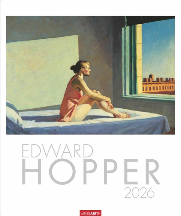 Actual product image Edward Hopper Kalender 2026 (46 x 55 cm, English, German)