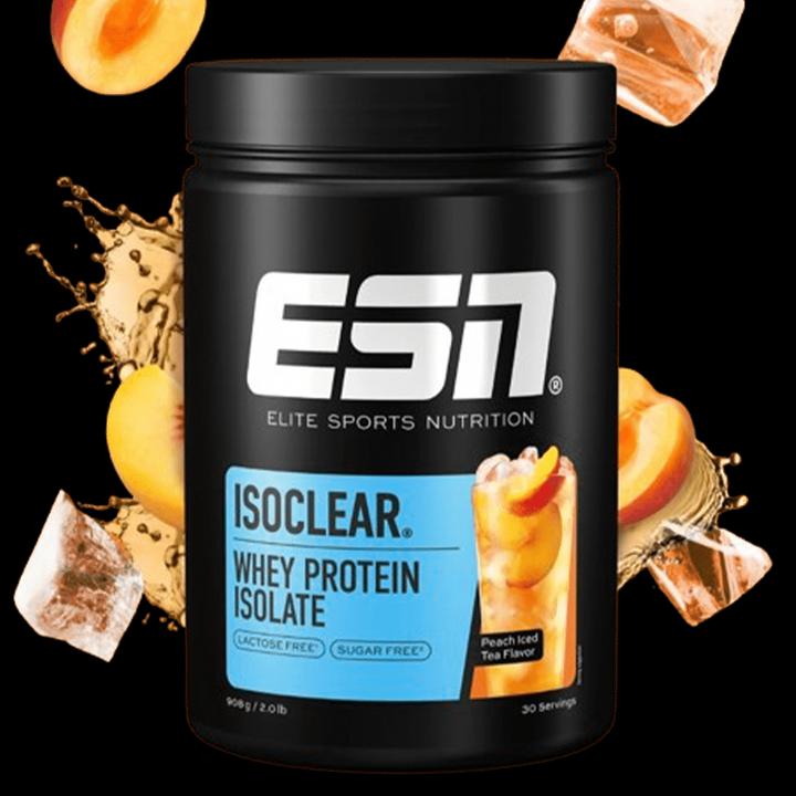 Image du produit ESN Isolat de lactosérum Isoclear (Pêche, 1 pcs, 908 g)