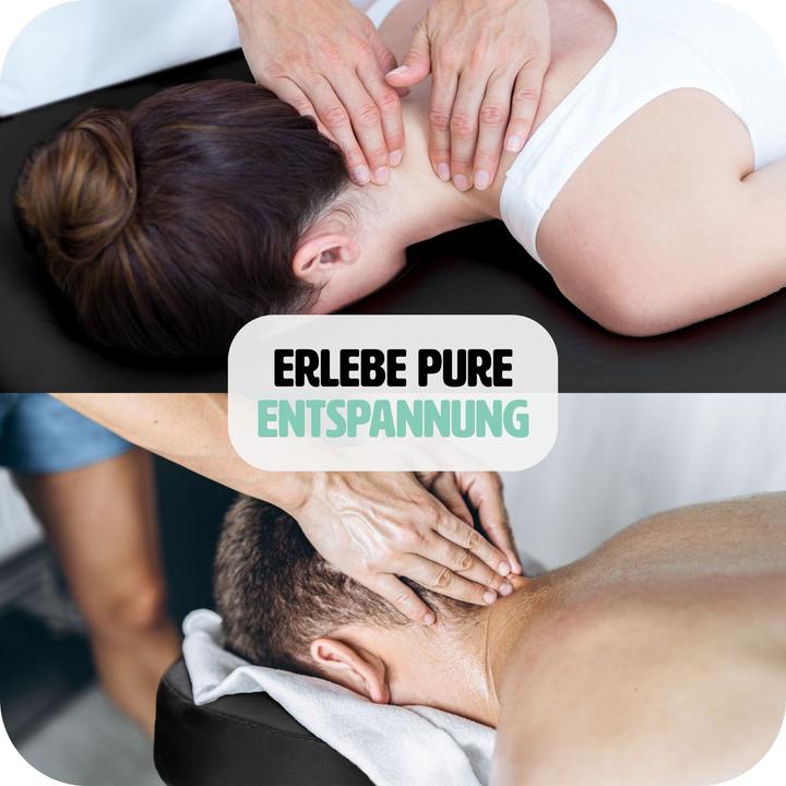 Produktbild tectake 2 Zonen Massageliege