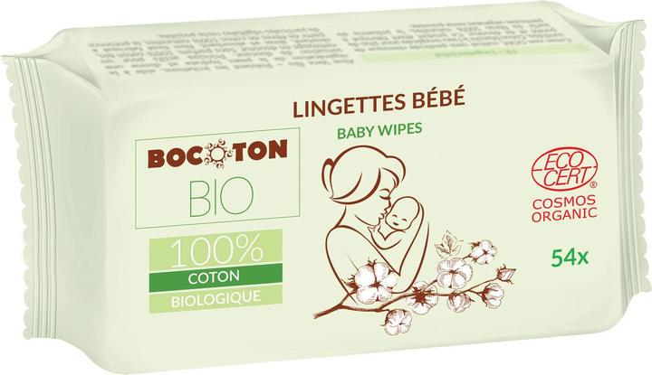 Bocoton Baby Tüchlein Bio (54 Stück)