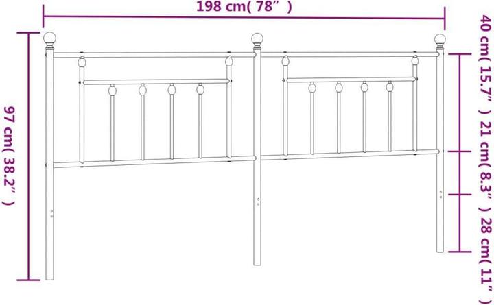 Image du produit VidaXL Paola (198 x 3 x 97 cm)