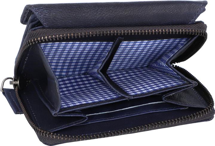 Produktbild Mika Damengeldb”rse, aus Leder, Farbe: navy