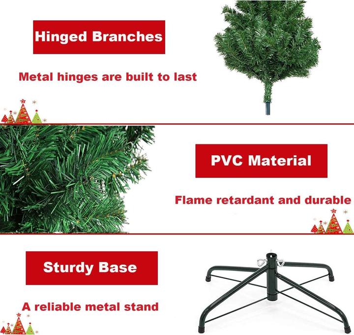 Image du produit Cbx 100 pièces Boules de Noël Rouge Vert Or (100 -pièce)