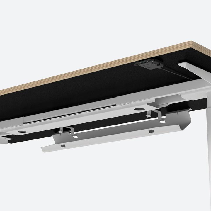 Produktbild ofinto Rise, mit Kabelmanagement-System