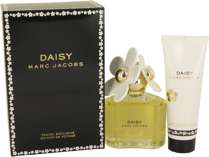 Actual product image Marc Jacobs Daisy by Gift Set -- 3.4 oz Eau de Toilette Spray + 2.5 oz Body Lotion (Fragrance set)