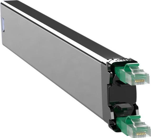 Produktbild PATCHBOX 365 CAT.6A STP GREEN 0,8M