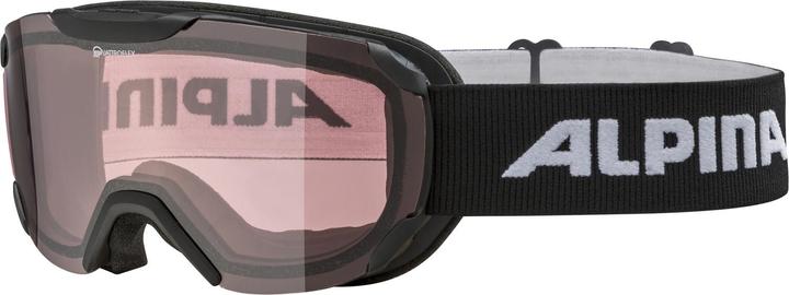ALPINA SPORTS Thaynes Q Skibrille (Farbe: 035 black, Scheibe: QUATTROFLEX (S1))