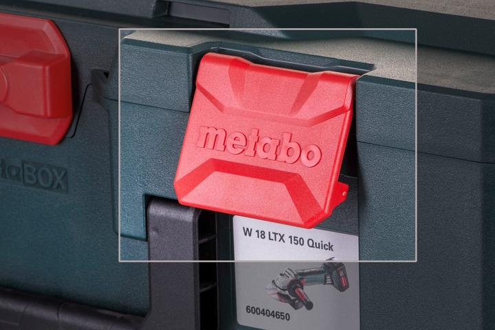 Produktbild Metabo 18 LTX 150 AkkuWinkelschleifer (150 mm)