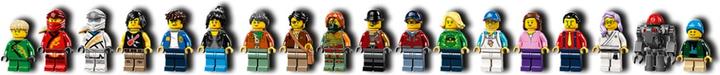 Actual product image LEGO Die Gärten von NINJAGO City (71741, LEGO Ninjago, LEGO Rare Sets)