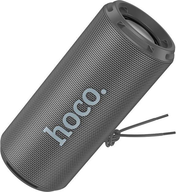 Actual product image Hoco HC27 Soundful Portable speaker Blutooth/ FM/ TF card/ USB memory stick/ AUX 2 x 8 W Grey (2 h, Battery operated)