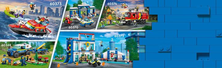 Immagine prodotto LEGO 60373 Barca a fuoco (60373, LEGO City)