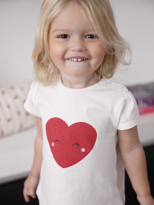 Produktbild Vertbaudet Bio-Kollektion: 3er-Pack Mädchen Shirts BASIC, Langarm & Kurzarm (68)