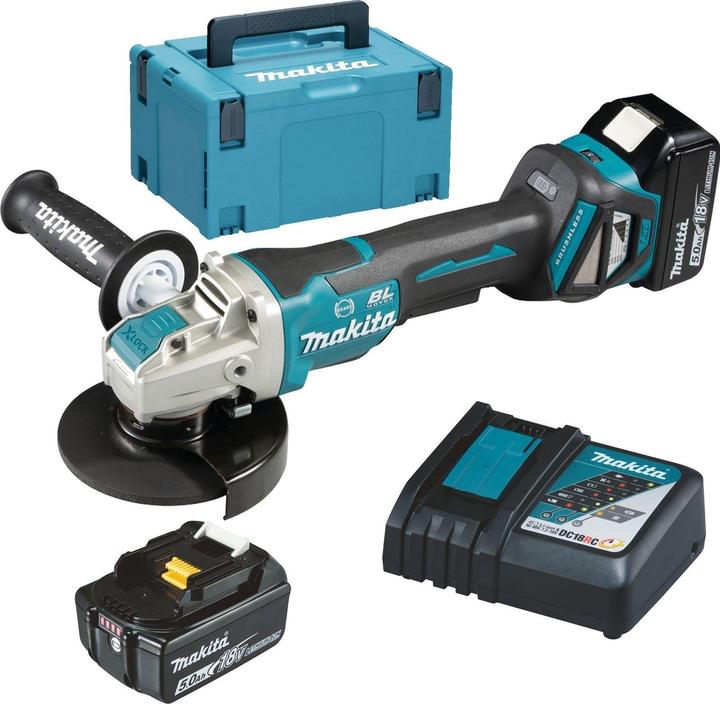 Actual product image Makita Battery angle grinder (125 mm)