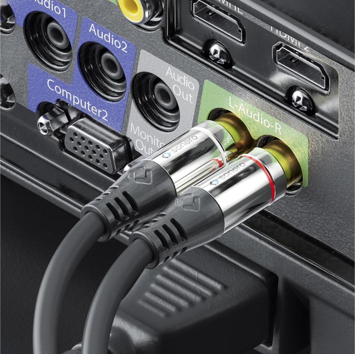 Immagine prodotto Sonero Cavo audio cinch - cinch 5 m (5 m, Estensione)