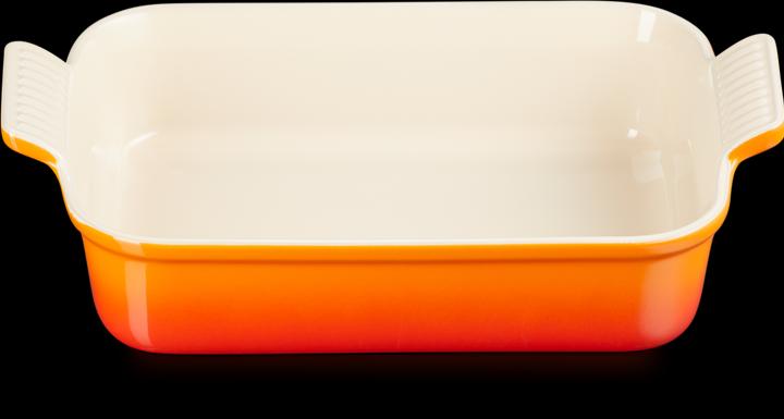 Actual product image Le Creuset Casserole dish Trad. 26X17X9 orange