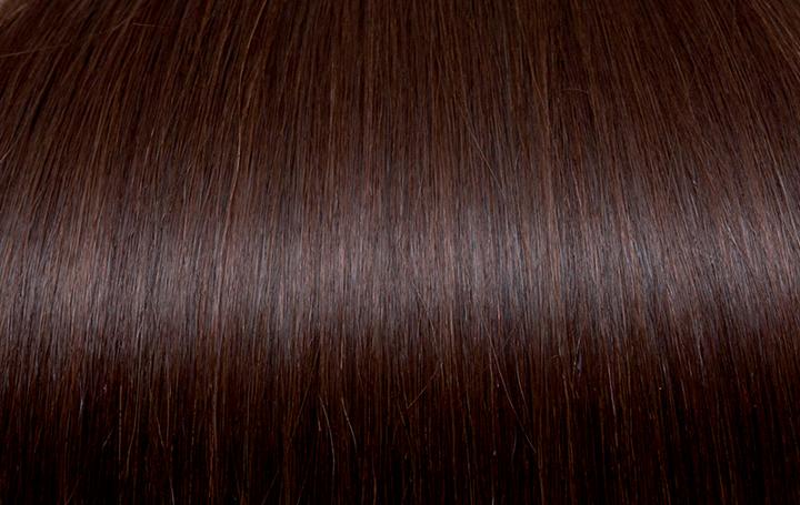 Actual product image Seiseta Classic Keratin Fusion Smooth 32 Mahogany Brown 40/45 cm (Mahogany brown, 45 cm)