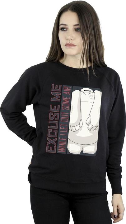 Immagine prodotto Disney Big Hero 6 Baymax Excuse Me Some Air Felpa Donna (XXL)