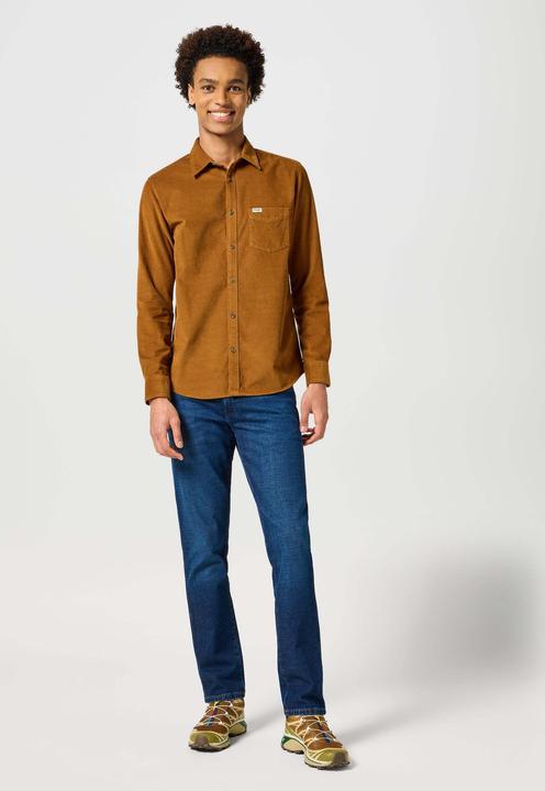Produktbild Wrangler Langarmhemd One Pocket Corduroy Shirt (S)