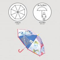 Actual product image Paw Patrol umbrella poe manual, 42 cm, blue