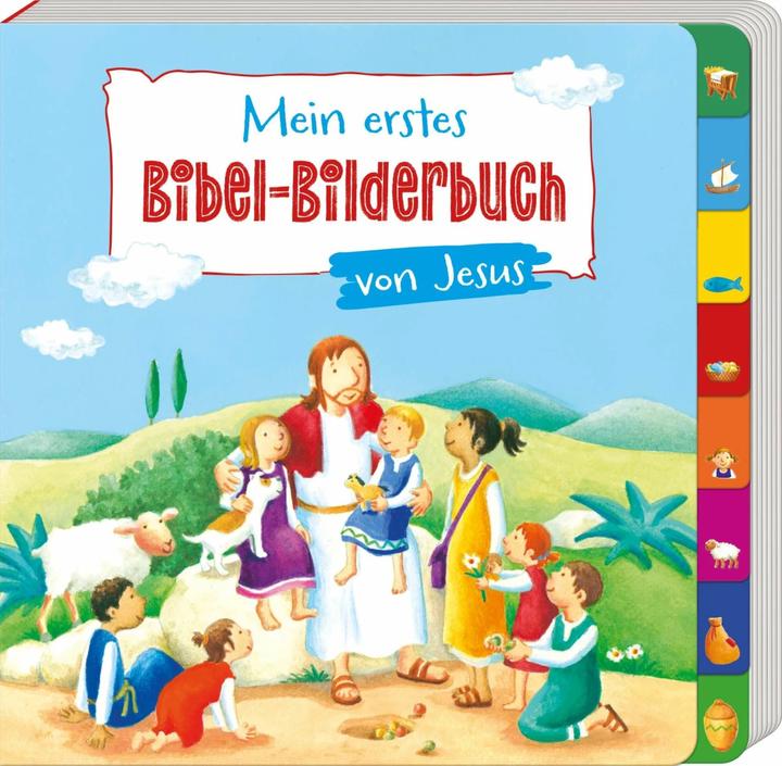 Actual product image Mein erstes Bibel-Bilderbuch von Jesus (German, Cordula Janusch, Susanne Schulte, 2024)