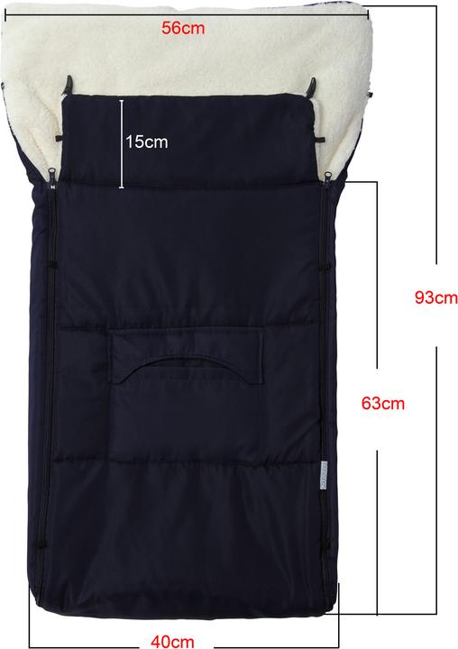 Produktbild Monzana Babyfusssack
