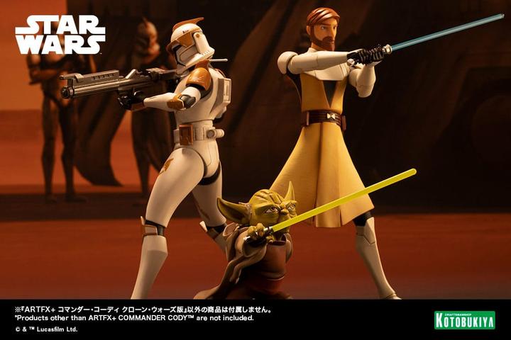 Immagine prodotto Kotobukiya Statuetta Star Wars The Clone Wars in PVC ARTFX 1/10 Comandante Cody 17 cm
