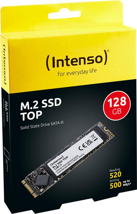 Actual product image Intenso Top performance (128 GB, M.2 2280)