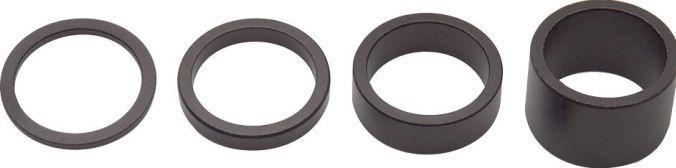 Produktbild PRO Steuersatz-Spacer 28.6 mm Alu Set 2, 5, 10, 20 mm schwarz