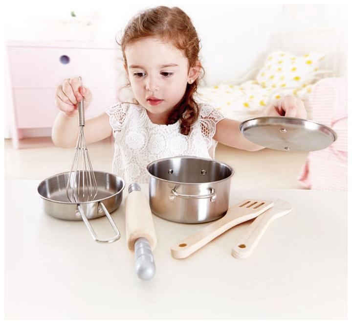 Actual product image Hape Cooking set