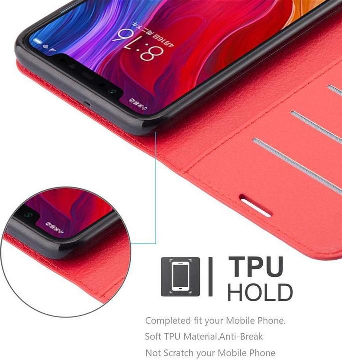 Produktbild Cadorabo Book mit Standfunktion Cover (Xiaomi Mi 8)