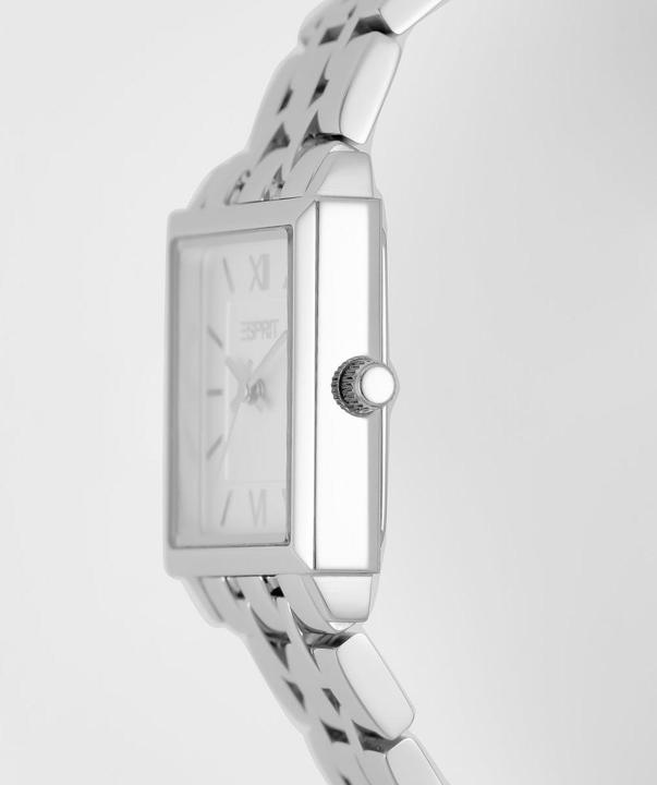 Produktbild Esprit ES ANGULAR 32.6x23MM 3H SILVE DIAL SS BR Armbanduhr