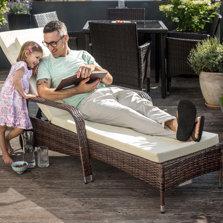 Image du produit tectake Sonnenliege (200 cm)