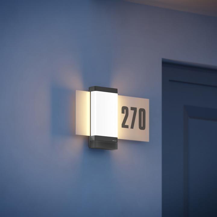 Immagine prodotto Steinel 067205 - Lampada da parete 7,8 W 600 lm 3000 K Rilevatore di movimento (600 lm, IP44)