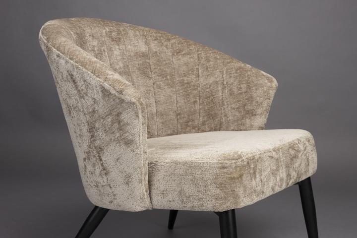 Actual product image Dutchbone Georgia Chair Lounge Beige