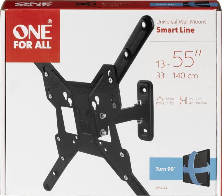 Actual product image One for All Smart WM2441 (Wall, 55", 30 kg)