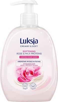 Image du produit Luksja Savon liquide crémeux au lait et aux pétales de rose, 500ml (Savon liquide, 500 ml)