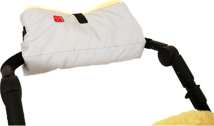 Actual product image Kaiser Hand warmer lambskin BIG DOUBLE Sand/Melange