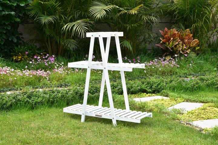 Immagine prodotto Needs&Wants Blumenregal "Bloomy1" mit 3 Etagen, Fichte (weiss)