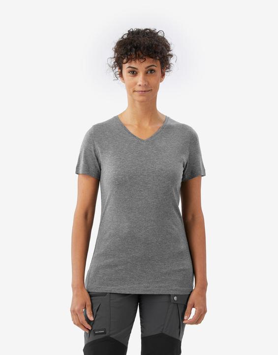 Immagine prodotto Forclaz Merinoshirt Damen kurzarm Lyocell - Merino Fresh grau (L)