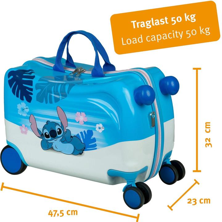 Actual product image Undercover Reisetrolley Lilo & Stitch, Breite: 42 cm, Höhe (Hand luggage (up to 50 litres))