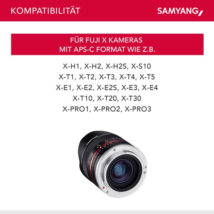 Actual product image Samyang 8mm f/2.8 II - Fujifilm X (Black) (Fujifilm Fujinon XF, APS-C / DX)