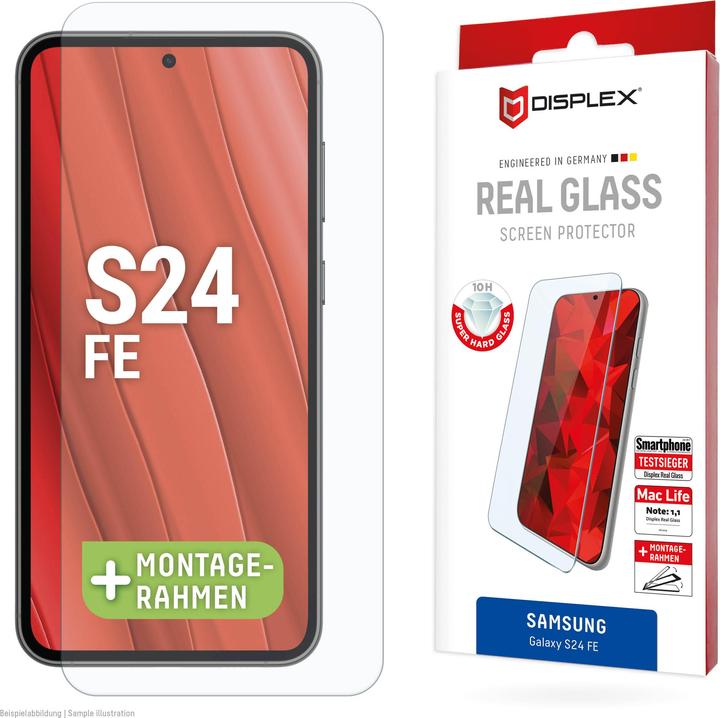 Immagine prodotto Displex Real Glass, 2D Panzerglas (1 Pezzo/i, Samsung Galaxy S24 FE)