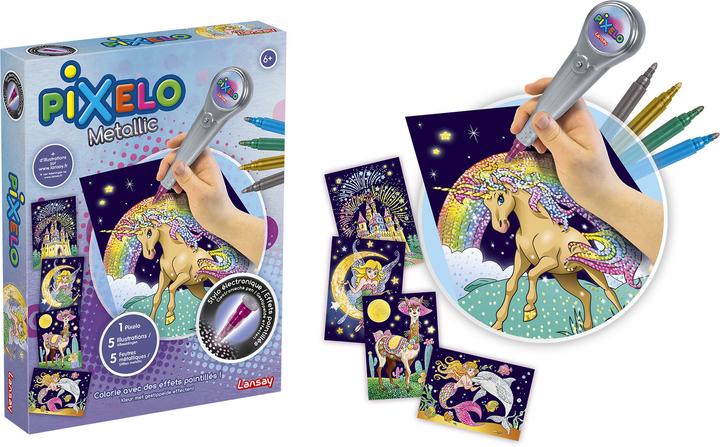 Image du produit Lansay Pixelo Coffret Metallique (Fr-En)