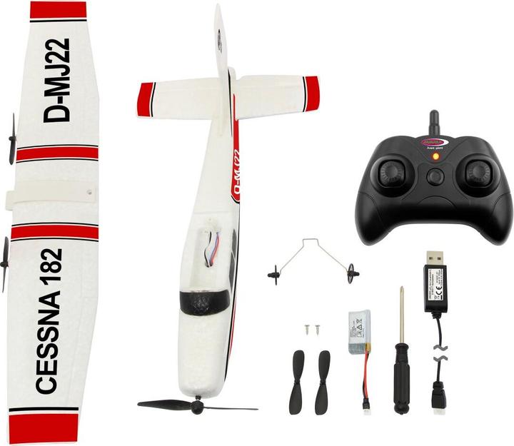 Produktbild Jamara Cessna 182 Flugzeug 2,4GHz Gyro 2CH (Motorflugzeug)