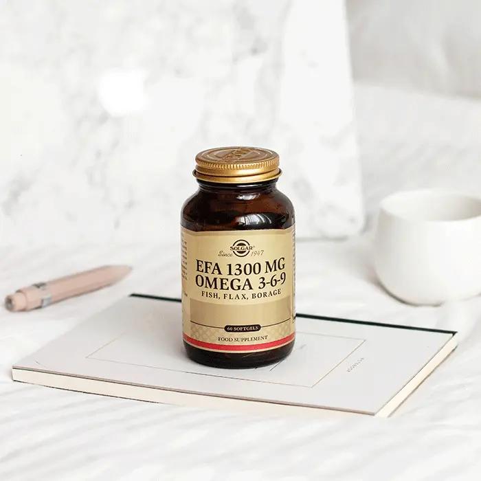Actual product image Solgar OMEGA Formula Pearls (60 Piece, Capsules, 270 g)